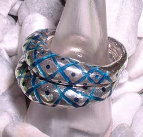 rough enamel ring